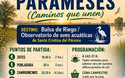 El Páramo se une en el primer encuentro de senderistas de la comarca