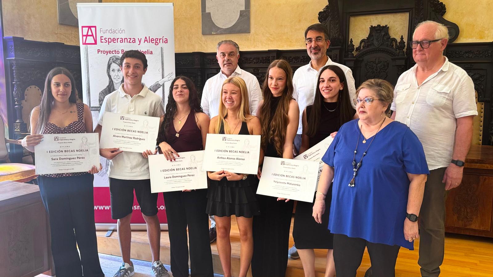 Las Becas Noelia eligen a sus seis primeros estudiantes entre 17 solicitudes