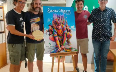 La Vuelta Chapista de Astorga, protagonista del cartel y pregón de las Fiestas de Santa Marta