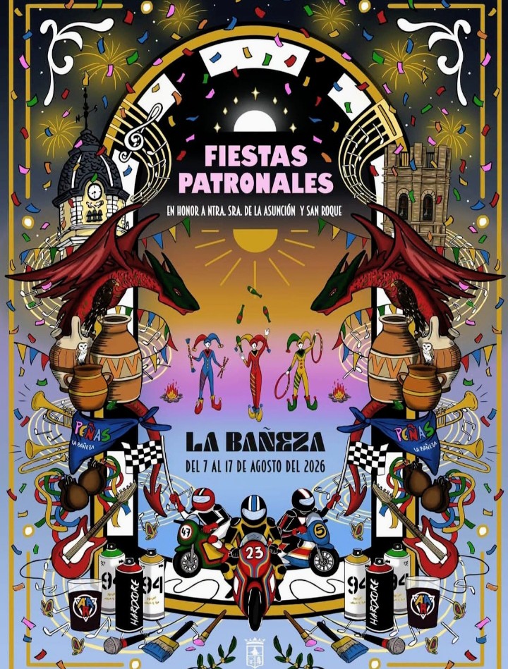 Laura Blanco firma el cartel de las fiestas patronales de La Bañeza
