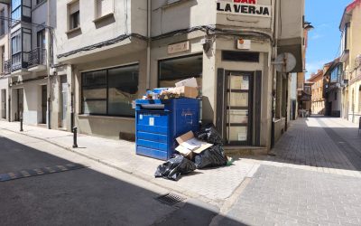 Astorga anuncia una campaña de vigilancia y sanciones contra el vertido irregular de residuos por parte de los negocios