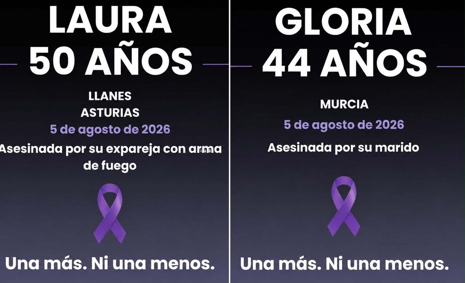 Concentración ciudadana en Astorga en memoria de las 35 mujeres asesinadas en 2026 a manos de sus parejas o exparejas
