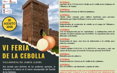 Villanueva de Jamuz dedica un fin de semana a la cebolla, la huerta y los productos de la tierra