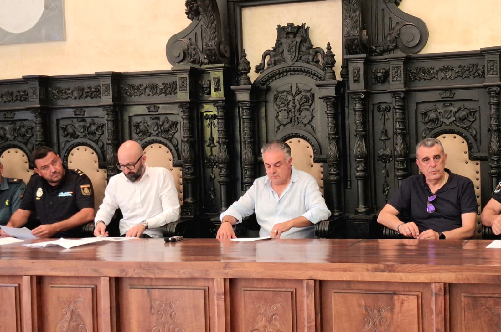La Junta Local de Seguridad de Astorga coordina el dispositivo especial para las fiestas de Santa Marta