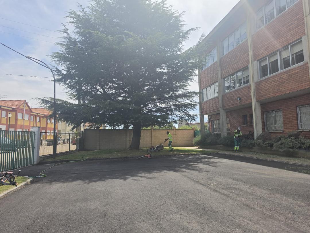 Puesta a punto de los colegios de La Bañeza de cara al inicio del curso