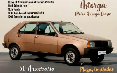 Astorga acogerá el 18 de octubre la XIX Concentración de Coches y Motos Clásicas