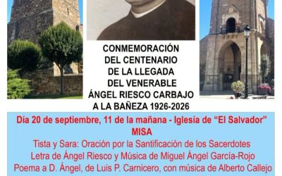 La Bañeza recuerda los cien años de la llegada de Ángel Riesco