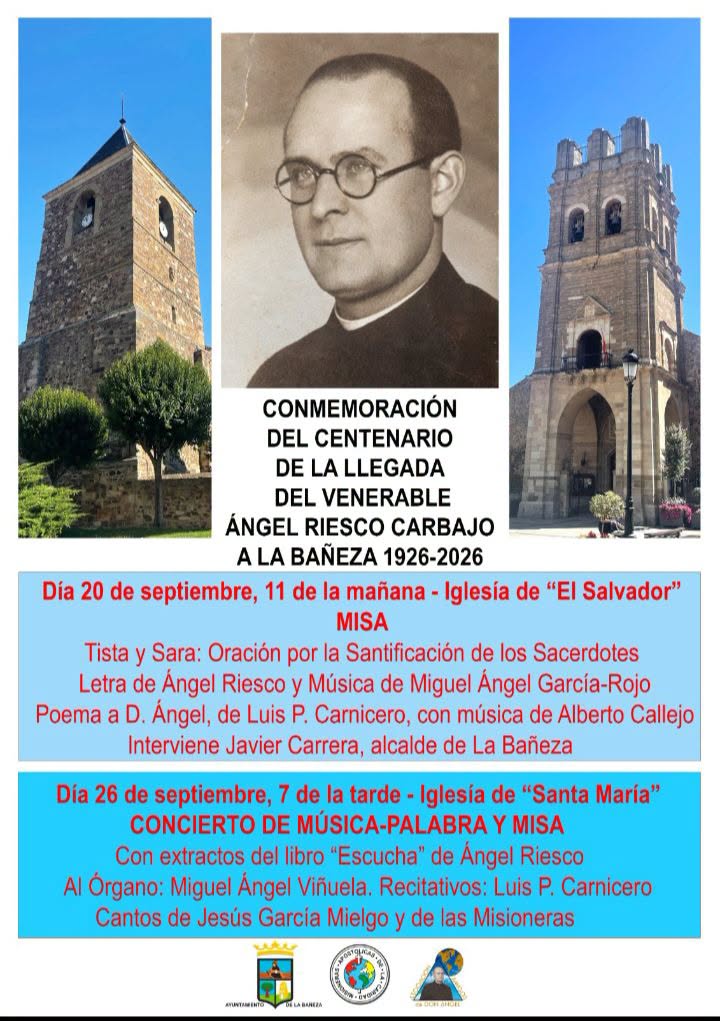 La Bañeza recuerda los cien años de la llegada de Ángel Riesco