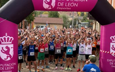 Fiesta de solidaridad y deporte en el Cross de Santa Colomba de Somoza con 500 personas inscritas