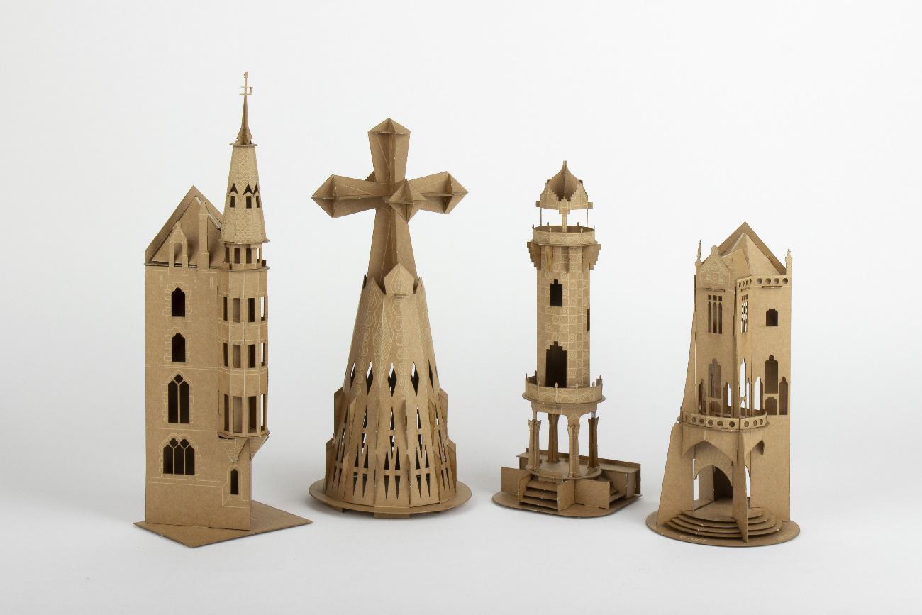 La arquitectura de las Torres de Gaudí en manos de los más jóvenes
