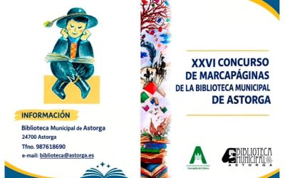 Los cinco marcapáginas más creativos llegarán a sus lectores gracias al concurso de la Biblioteca de Astorga