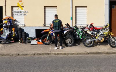 La Guardia Civil esclarece un robo con fuerza en Zuares del Páramo y recupera efectos valorados en 30.000 euros