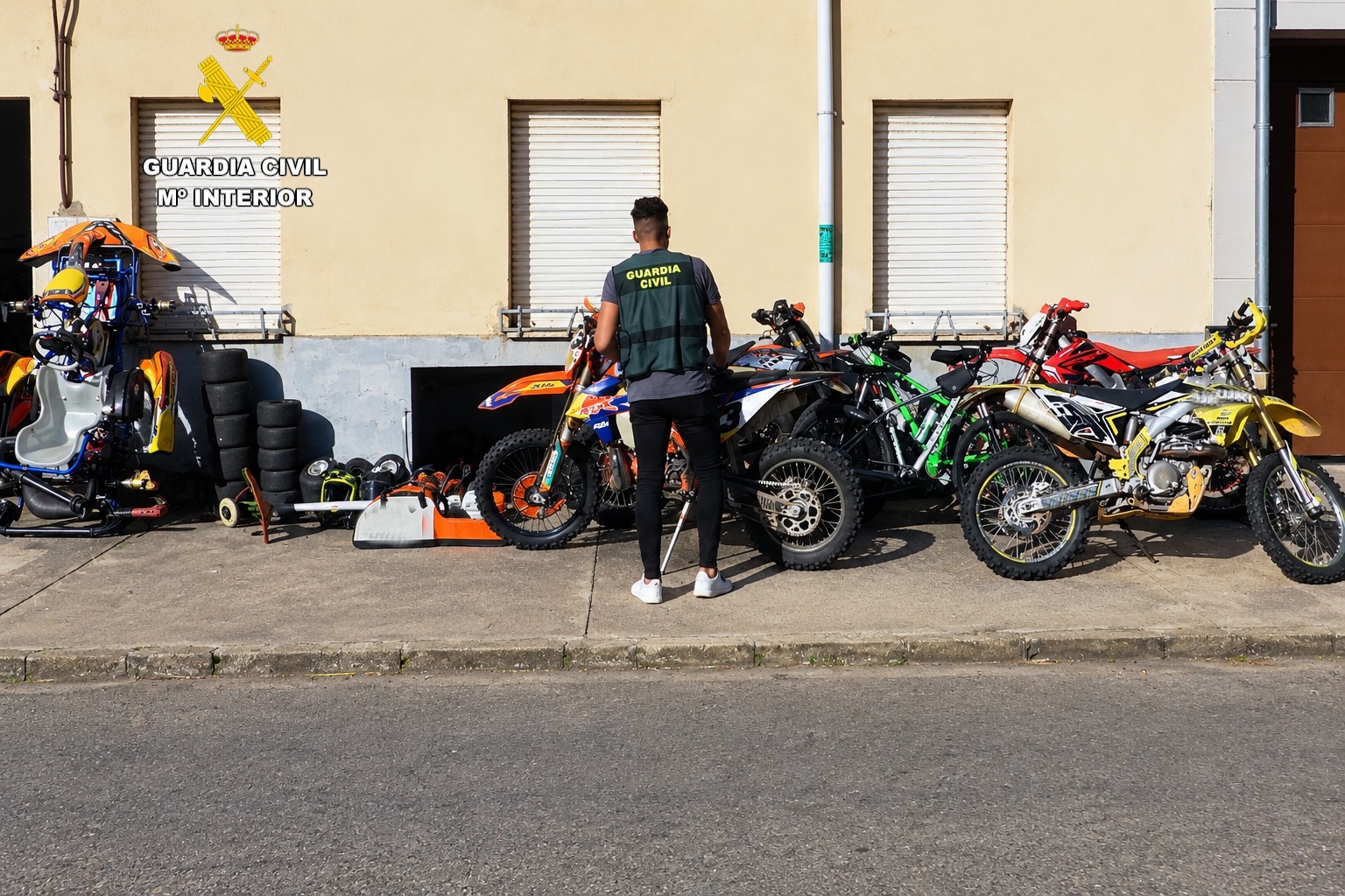 La Guardia Civil esclarece un robo con fuerza en Zuares del Páramo y recupera efectos valorados en 30.000 euros