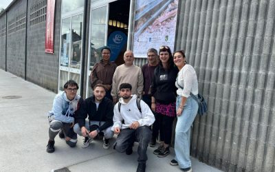 Los alumnos de la Escuela Taller Perix X de La Bañeza participan en el 26º Encontro Internacional de Torneiros da Madeira de Lugo