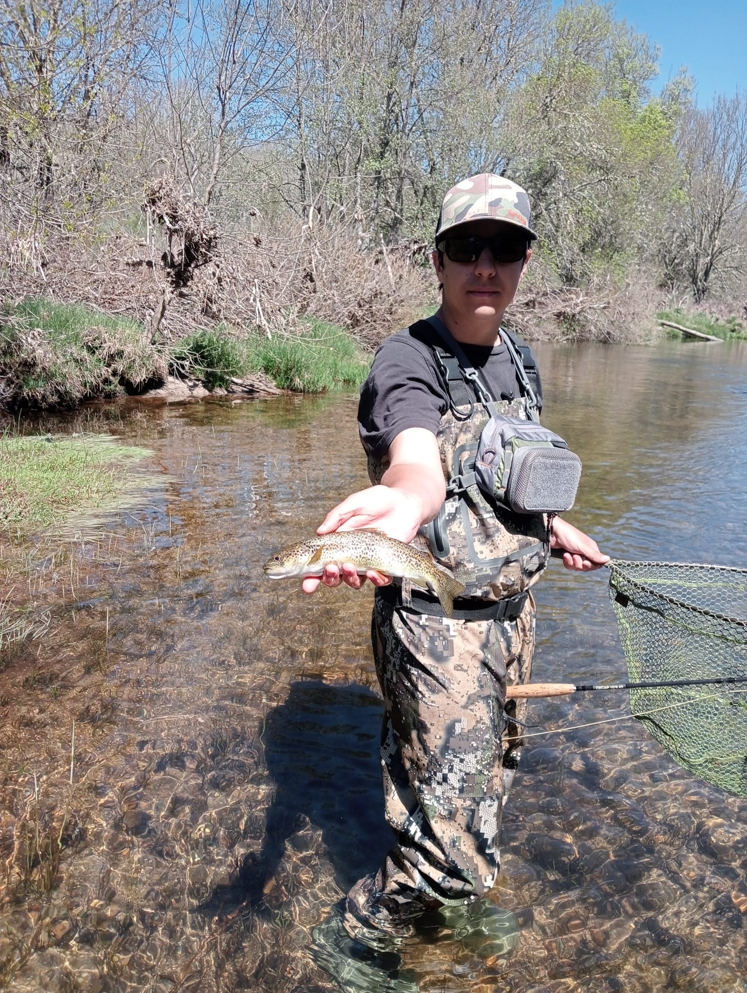 El astorgano Pablo Álvarez se proclama campeón de España de pesca a mosca