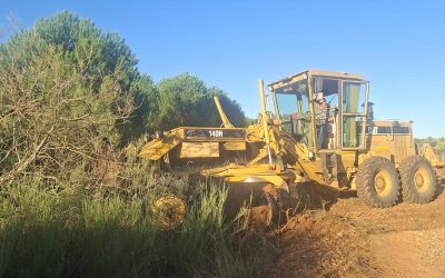 El ayuntamiento de Astorga mejora los caminos en Murias de Rechivaldo y en Santa Catalina de Somoza