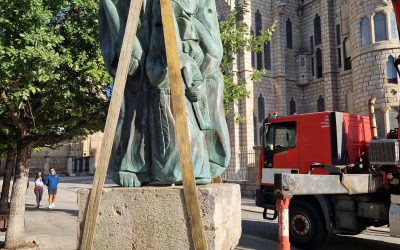 El monumento a la Semana Santa se trasladará a la plaza de la Semana Santa, junto a la Catedral