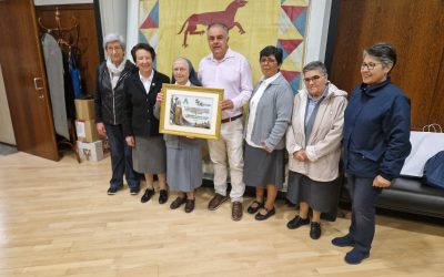 El ayuntamiento de Astorga rinde homenaje a las Franciscanas del Buen Consejo en el 130 aniversario de su fundación