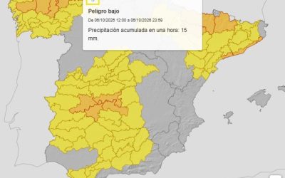 La Aemet mantiene los avisos amarillos en Ávila, León, Salamanca, Segovia y Zamora por intensas lluvias