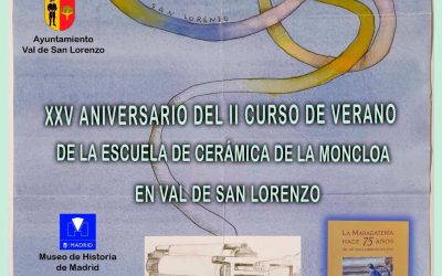 Val de San Lorenzo conmemora con una exposición el centenario de la visita de la Escuela de Cerámica de la Moncloa
