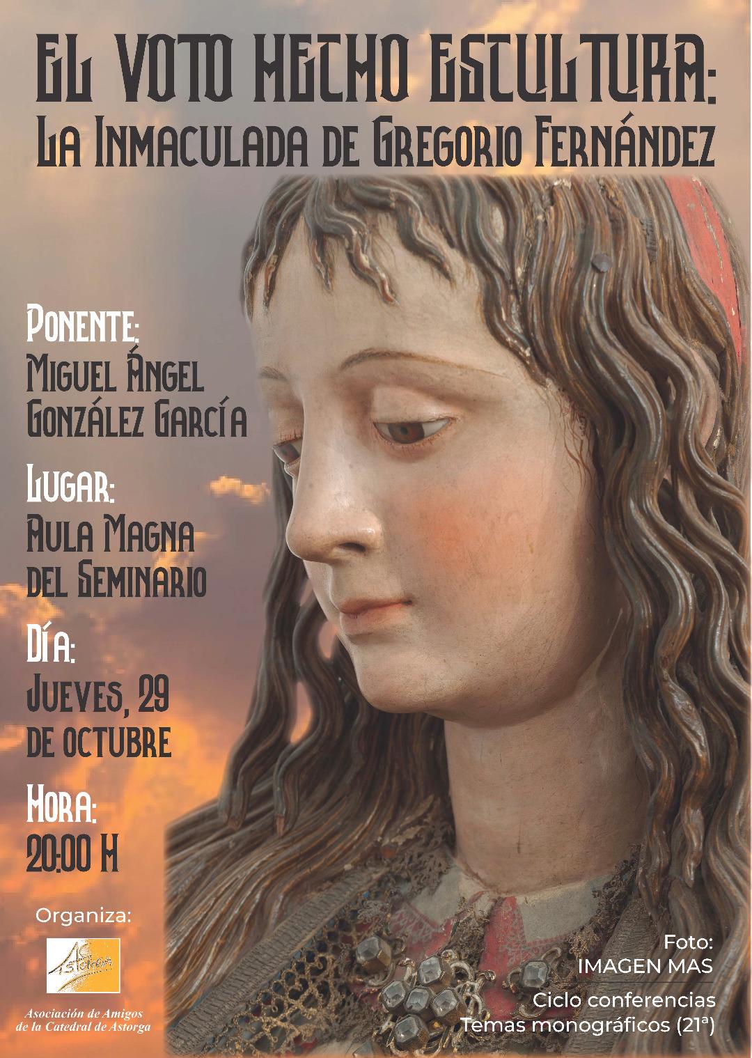 Los Amigos de la Catedral organizan una ponencia sobre el 400 aniversario del Voto Inmaculista