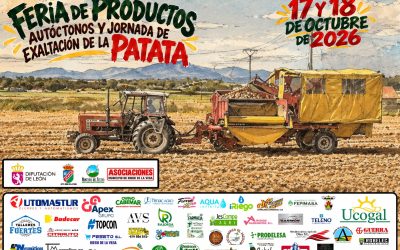 Riego de la Vega se prepara para una nueva edición de su Feria de Productos Autóctonos y Jornada de Exaltación de la Patata