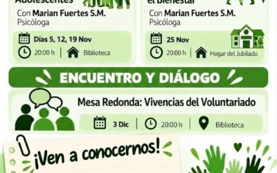 Avbadi organiza nueves talleres sobre adolescentes e inspiración para celebrar el Día del Voluntariado