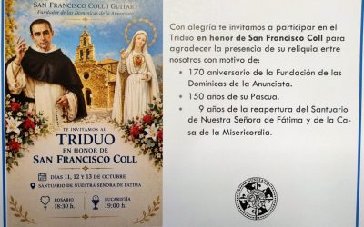 La reliquia del Fundador de las Dominicas recala en el Santuario de Fátima de Astorga