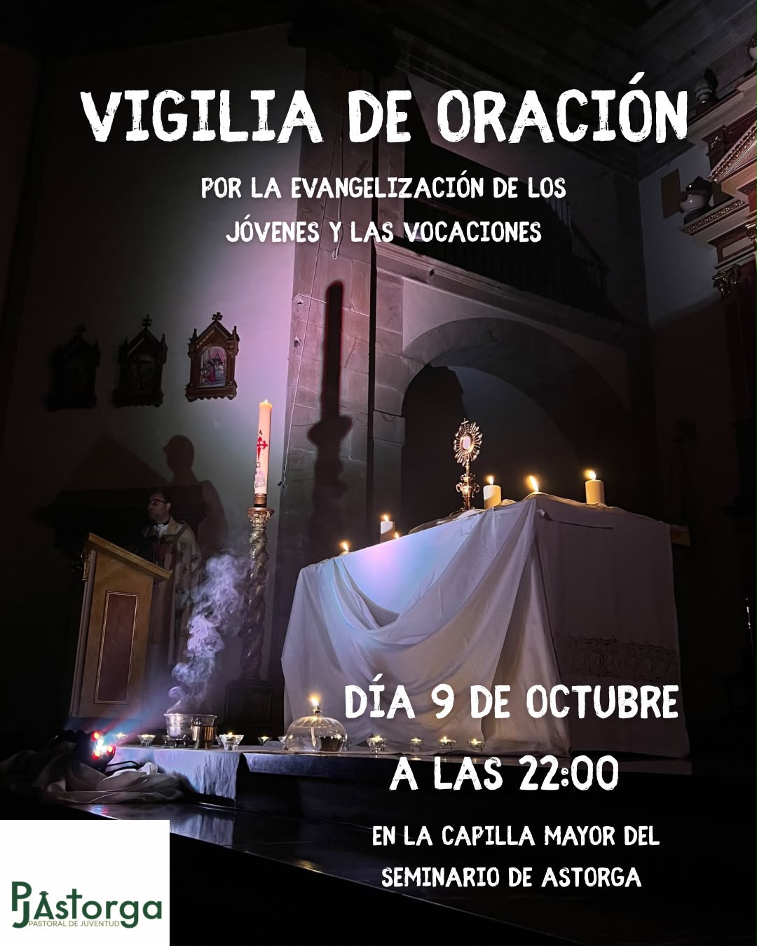 Las vigilias por los jóvenes y las vocaciones retoman su cita mensual