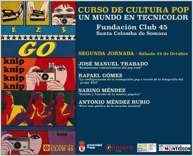 Vuelve esta semana el curso de Cultura Pop a Santa Colomba de Somoza